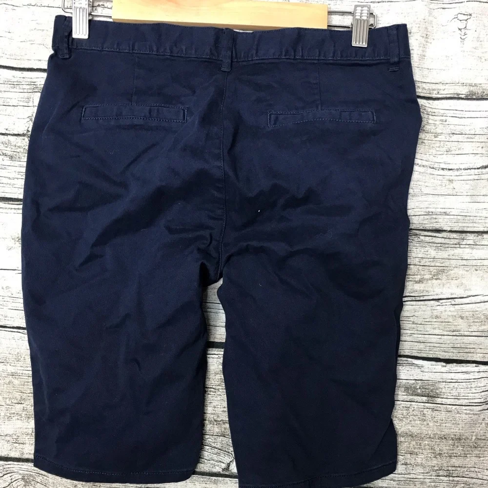 The Children's Place Kid's Unisex Uniform Shorts Navy Size 16